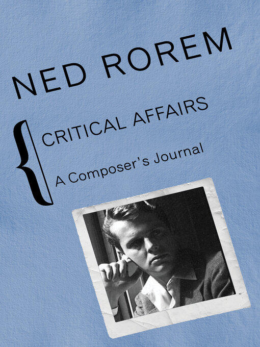 Cover image for Critical Affairs
